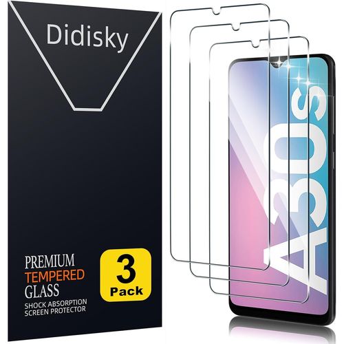 Lot De 3 Protecteur Verre Trempé Pour Samsung Galaxy A50,A30s, Film Protection Écran, Dureté 9h, Pas De Bulles, Haute Définition[Tre890132]