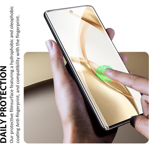Trahoo-Protection D'écran Pour Honor 200 5g 6,70 Pouces, Verre Trempé 2 Pièces + Caméra Protecteur 2 Pièces, Anti-Empreintes Digitales, 9h Dureté, Sans Bulle
