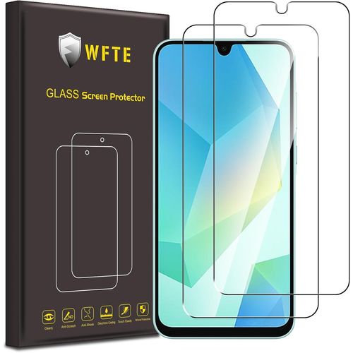 [Pack Of 2 Tempered Glass Screen Protector Films For Samsung Galaxy A16 5g/Samsung Galaxy A17 2025, 0.26 Mm Screen Protector With 9h Hardness 99% High Transparency, Anti-Fingerprint