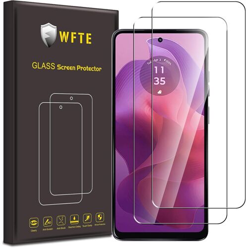 [Pack Of 2 Tempered Glass For Motorola Moto G24/G24 Power, 0.26 Mm Screen Protector With 99% High Transparency, Anti-Fingerprint Protector With 9h Hardness Glass For Moto G24 5g