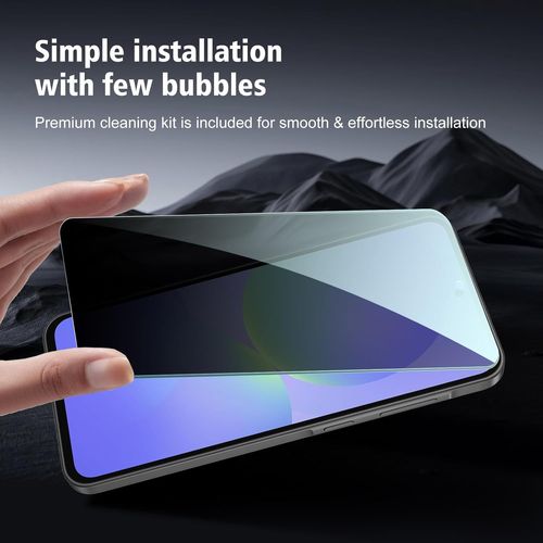 2 Pièces Protection Écran Verre Trempé Pour Samsung Galaxy A36 Anti-Espion Avec 2 Pièces Protecteur D'objectif De Camera. Vitre Protection Film Dureté 9h Glass. Anti Rayures