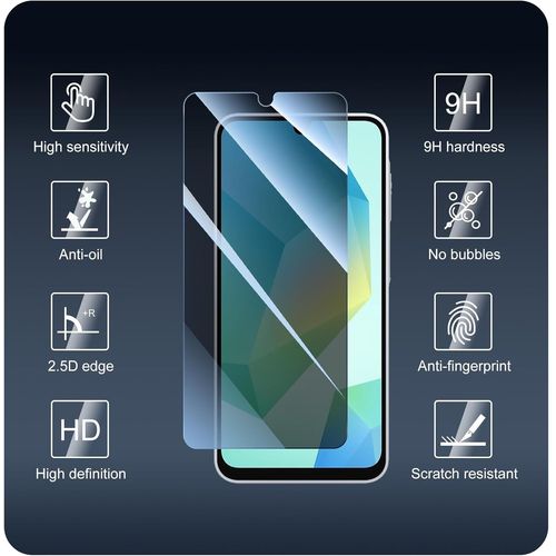 Trahoo-Lot De 3 Verre Trempé Anti-Espion Pour Samsung Galaxy A16/A26, Anti Espion Vitre Protection Ecran Protege Accessoire, Film De Protecteur, Résistance Aux Rayures, Dureté 9h, Pas De Bulles