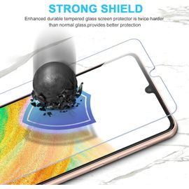 2 Pièces Verre Trempé Pour Samsung Galaxy A33 5g/A22 4g/M32 4g,Film Protection Écran Pour Samsung A33 5g,Anti Rayures,Dureté 9h Glass,Sans Bulles D'air,Ultra Transparent