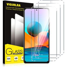 Kal-Verre Trempé [3 Pièces] Pour Xiaomi Redmi Note 10 Pro/Note 9 Pro/Note 9s 4g, Dureté 9h Film Protection Écran, Ultra Résistant Vitre Protecteur, Clarté Hd, Sans Bulles, Anti-Rayures