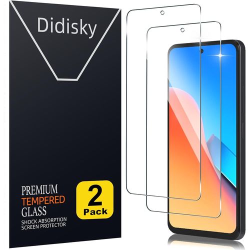 Tempered Glass For Xiaomi 12 6.79 Inches, Anti-Scratch, 9h Hardness, No Bubbles, High Definition, Pack Of 2