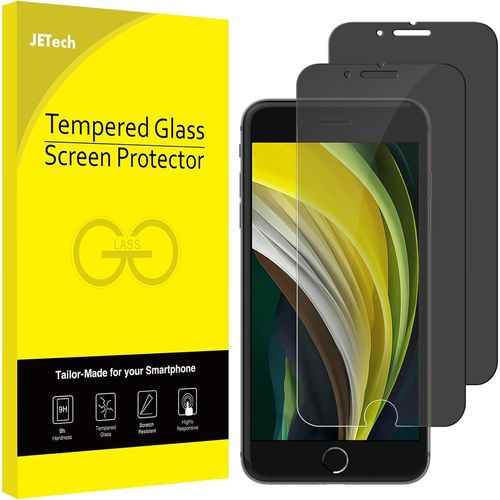 Iphone 8/7 Screen Protector, Iphone Se 3/2 (2022/2020 Model), Tempered Glass Film, Anti-Spy, 2 Pack