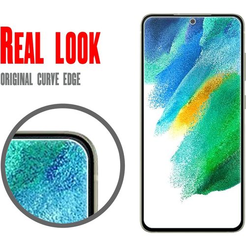 Kalanka-[Lot De 2] Verre Trempé Pour Samsung Galaxy S21 Fe 5g (Pas Pour Samsung Galaxy S21 5g), Anti-Trace Protecteur Avec Dureté 9h Glass