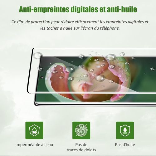 2 Pack Verre Trempé Pour Honor 70 5g. Couverture 3d Intégrale Protection Écran. 0.33mm Tactile Sensible. Sans Bulles. Dureté 9h Résistante Aux Rayures. Hd Définition Honor 70 Vitre Protection