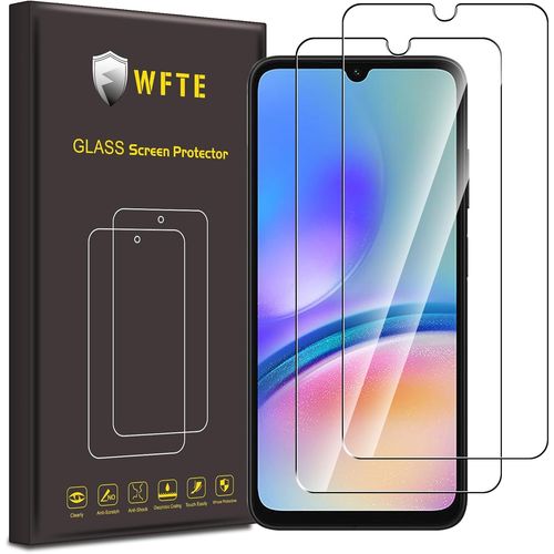 [Pack Of 2 Tempered Glass For Samsung Galaxy A05s/A05, 0.26 Mm Screen Protector With 99% High Transparency, Anti-Fingerprint Screen Protector With 9h Hardness Glass