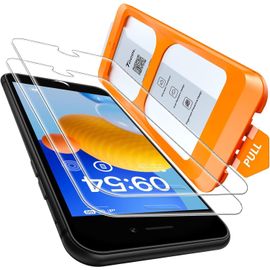 Tempered Glass For Iphone Se(2022/2020), Iphone 8/7/6s/6 4.7 Inch, Automatic Dust Removal, Bubble Free, 9h Hardness, Compatible Phone Cases, Full Coverage Protection, 2 Pieces