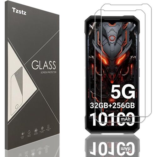 JGD-2 Pièces Verre Trempé D'écran Protecteur pour DOOGEE S200 / DOOGEE S200 X/DOOGEE S200 PLUS 5G 6.72" 6.72" Dureté 9H Anti Rayures HD Film de Protection D'écran