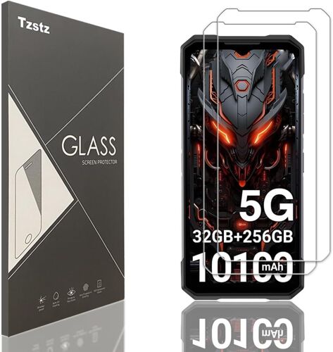 JGD-2 Pièces Verre Trempé D'écran Protecteur pour DOOGEE S200 / DOOGEE S200 X/DOOGEE S200 PLUS 5G 6.72" 6.72" Dureté 9H Anti Rayures HD Film de Protection D'écran