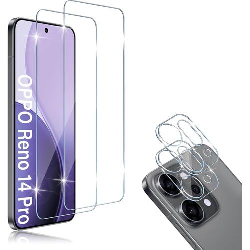 Compatible Avec Iphone 16e 2025 Arrière Verre Trempé + Caméra Arrière Protecteur (2+2 Pièces), 9h Dureté Hd Sans Bulles Anti-Huile Arrière Protection Décran + Caméra Protecteur