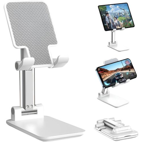 Wqs-Support Téléphone, Support Telephone Réglable Pliable Innovant,Support Pour Téléphone Portable De Bureau,Support Iphone Bureau, Support Ipad Samsung Mini Iphone Tous Les Smartphones