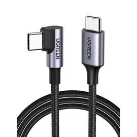 KYAOAYO-Câble Usb C Vers Usb C Coudé Pd 60W Charge Rapide Câble Type C 90 Degrés Compatible Avec Iphone 16 Plus Pro 15 Galaxy S24 Plus Ultra S23 A55 A35 Macbook Pro Ipad Air Manette (2M)