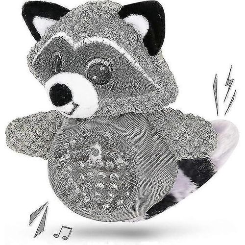 Jouet Couineur Pour Chien, Jouet À Mâcher En Forme De Renard Pour Jeux D'intérieur Et D'extérieur, Peluche Résistante, Jouets Pour Chiots-Raton Laveur