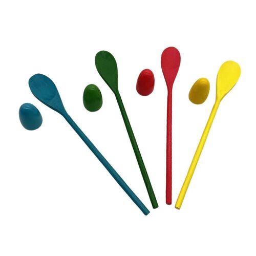 Jeu De Course De Cuillères À ?Ufs, Cadeaux D'anniversaire, Jouets De Jardin Et D'extérieur Pour Les Vacances, La Pelouse Et La Cour