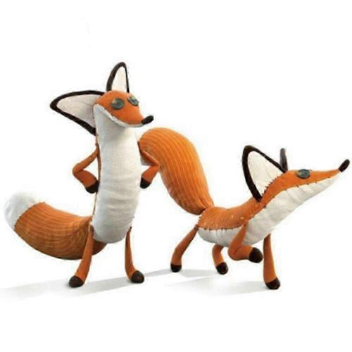 Le Petit Prince 45cm Renard Peluche Poupée Marionnette, Peluche Douce Animal Jouet pour Enfants