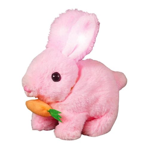 Bunby, Bunby - Mon lapin en peluche réaliste, un lapin réaliste qui peut marcher et parlerbunby Mon lapin en peluche réaliste, un robot lapin interactif et réaliste en peluche de Pâques-D