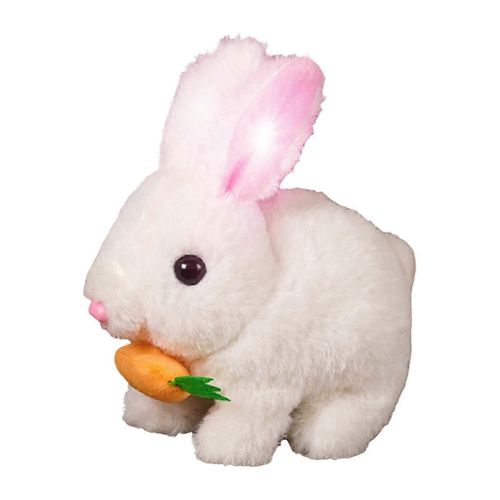 Bunby, Bunby - Mon lapin en peluche réaliste, un lapin réaliste qui peut marcher et parlerbunby Mon lapin en peluche réaliste, un robot lapin interactif et réaliste en peluche de Pâques-C