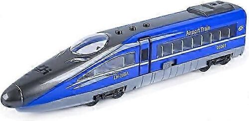 Mini train à grande vitesse avec son et lumière - Jouet classique pour tout-petits de 3, 4, 5, 6, 7 ans, cadeau idéal pour les fêtes, les anniversaires ou Noël