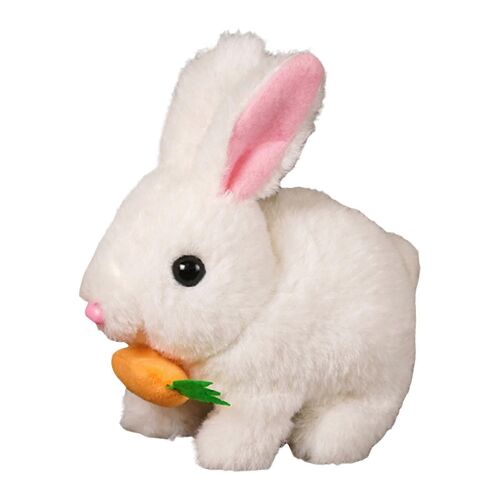 Bunby, Bunby - Mon lapin en peluche réaliste, un lapin réaliste qui peut marcher et parlerbunby Mon lapin en peluche réaliste, un robot lapin interactif et réaliste en peluche de Pâques
