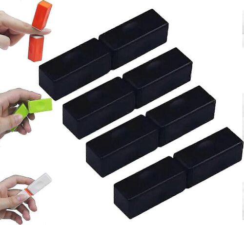 Lot de 4 briques magnétiques, blocs de construction anti-stress, mini-blocs cadeaux-Modèle pour femme