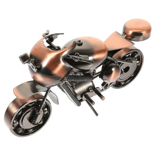 Enfants Moto Jouet Bureau Moto Modèle Hommes Chambre Ornement (Bronze)