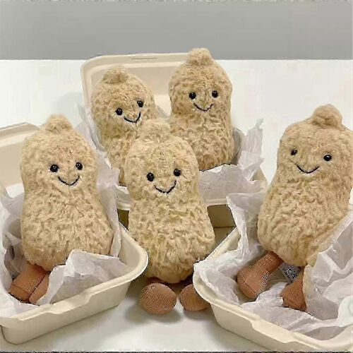 Petite poupée en peluche cacahuète, décoration de salon, fournitures de meubles, jouet interactif en peluche mignon pour fille G