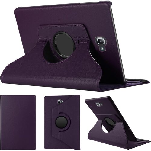 KALANKA-Étui Rotatif pour Samsung Galaxy Tab A 10.1 2016 (SM-T580/T585) Tablette Housse de Protection avec Réveil Automatique Rotation Coque pour Galaxy Tab A6 10.1