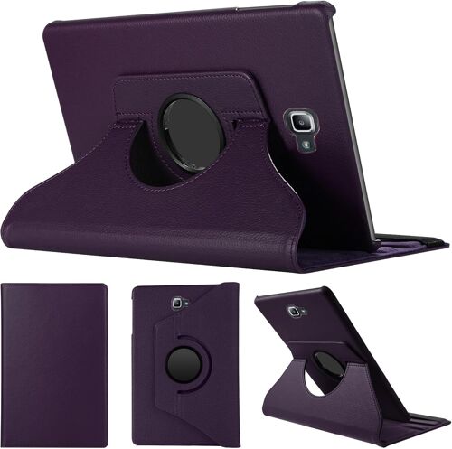 ELVORIX-Étui Rotatif pour Samsung Galaxy Tab A 10.1 2016 (SM-T580/T585) Tablette Housse de Protection avec Réveil Automatique Rotation Coque pour Galaxy Tab A6 10.1