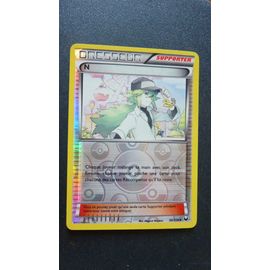 Carte Pokemon Française Semi Rare - Dresseur Supporter N, N° 96/108 - Série Noir Et Blanc, Explorateurs Obscurs - De 2012, En Version Reverse Brillante