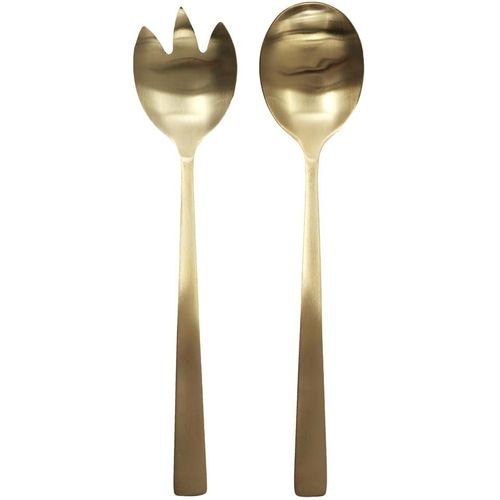 Couverts À Salade En Inox Brossé