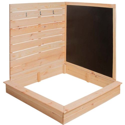 Bac À Sable Avec Tableau Noir Intégré