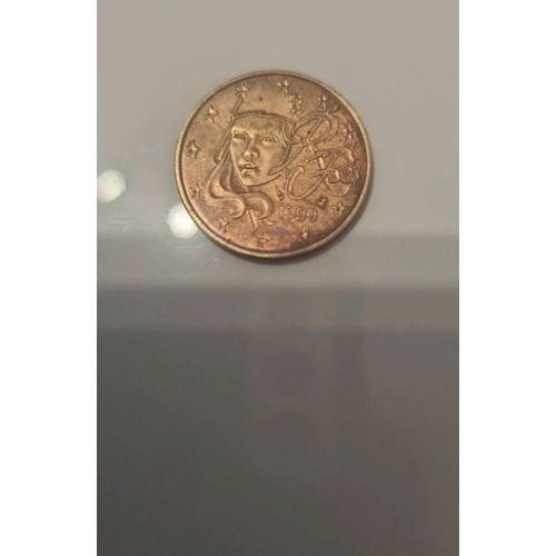 Pièce De 5 Centimes D'Euros De 1999. France. Bon Etat .