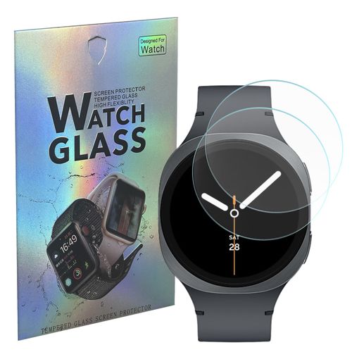 Verre Trempé Pour Samsung Galaxy Watch 8 40mm [Lot De 2] Film Protection Ecran Montre Anti Rayure Phonillico®
