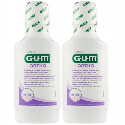 Sunstar Gum Ortho Liquide (300 Ml) X2 