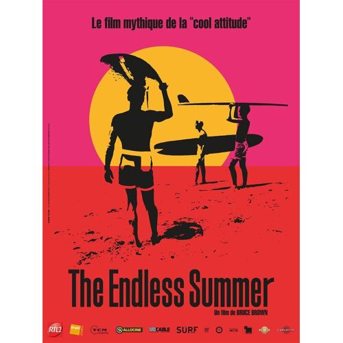 The Endless Summer Affiche Cinéma Roulée Petit Format 60x40cm Documentaire De Bruce Brown