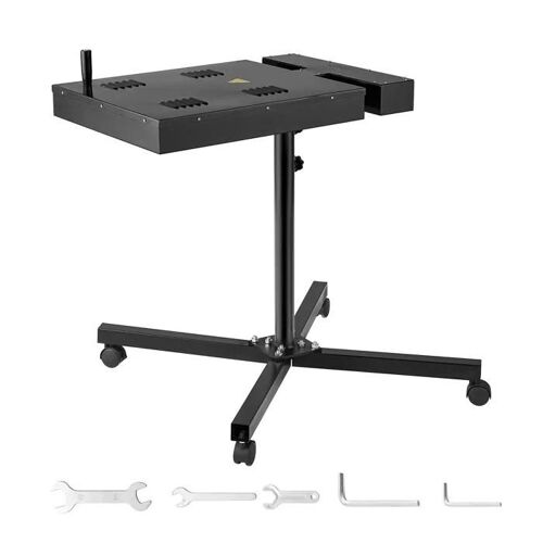 Séchoir Flash Pour Sérigraphie-Vevor-45x45 Cm-Support Réglable En Hauteur-Rotation À 360 °-Machine De Durcissement De T-Shirts