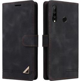 Kalanka-Coque Pour Huawei P30 Lite/Nova 4e, Étui De Protection De Portefeuille Antichoc De Fente Pour Carte, Support De Carte À Rabat En Cuir En Pu Étui De Téléphone Pour Huawei P30 Lite/Nova 4e (Noi