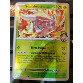 Pokémon Scarabrute De Luth 001 / 182 Reverse Ev10 Rivalités Destinées