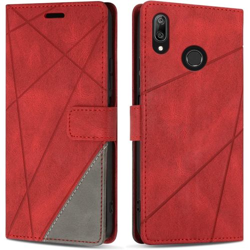 Coque Pour Huawei Y7 2019 / Huawei Y7 Prime 2019, Protection Housse Etui En Cuir Pu Portefeuille Livre Pour Huawei Y7 2019 / Huawei Y7 Prime 2019, Emplacements Cartes, Fonction Sup[Shj41905540]