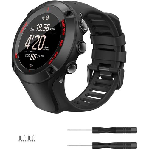 Bracelet Compatible Avec Suunto Ambit 1/2/2s/2r/3/3 Sport/3 Run/3 Peak, Bracelet De Montre De Remplacement En Silicone[Dai6282509]