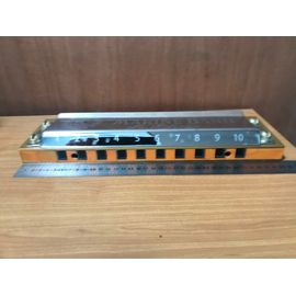 Harmonica Hohner Factice, Objet Publicitaire  De 35,5cm De Long, Abîmé Sur Un Côté 