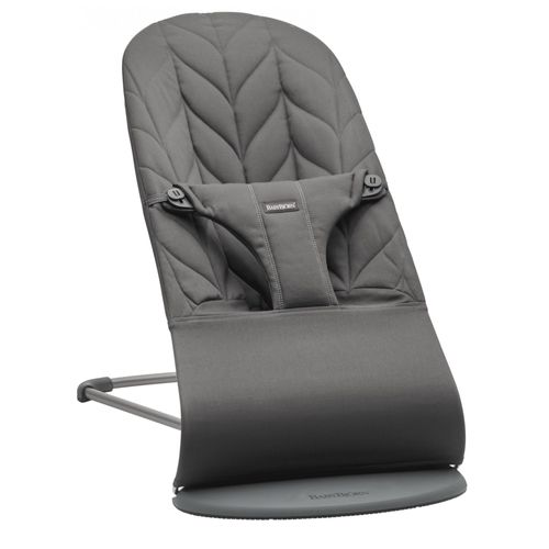 Transat Bébé Bliss Coton Matelassé Pétale Anthracite - Babybjörn