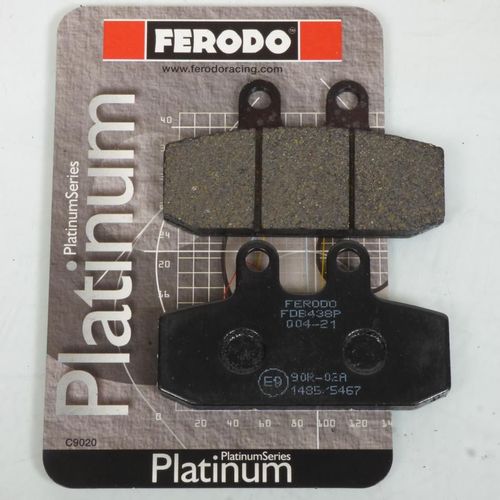 Plaquette De Frein Ferodo Pour Scooter Aprilia 125 Scarabeo 2003 Td000/Tda01 / Av Neuf