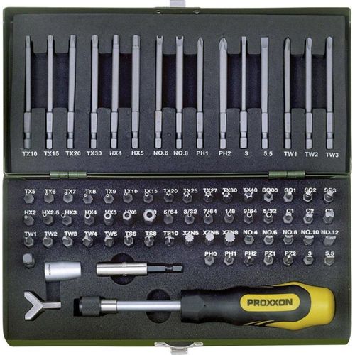 Mallette - coffret multi-jeux Proxxon - PR23107 - Jeu d'embouts spéciaux 75 pièces (23107)