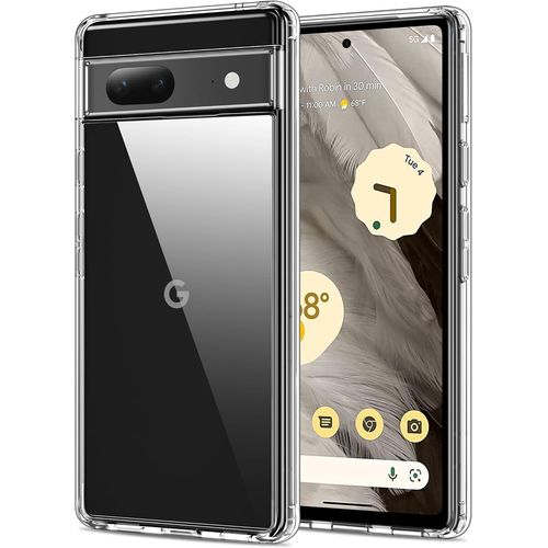 Coque Pour Google Pixel 7, Anti-Jaunissement Étui Téléphone Transparente, Housse De Protection Antichoc- Crystal Clear