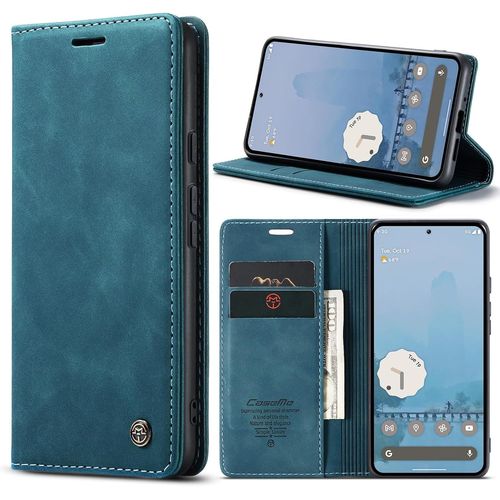 Sjzg-Coque Protection Pour Google Pixel 9 Pro Xl Case Portefeuille Cover, Housse Flip En Cuir Pu Pochette Wallet, [Magnétique] [Kickstand] Étui Pixel 9 Pro Xl Porte Carte, Grün