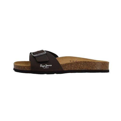 Claquettes Mules Pepe Jeans Bio M Single Kansas Marron 41